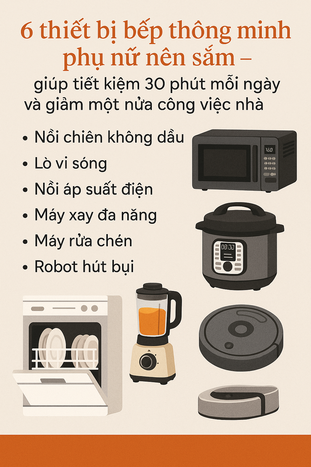 6 thiết bị bếp thông minh phụ nữ nên sắm, giúp tiết kiệm 30 phút mỗi ngày và giảm một nửa công việc nhà- Ảnh 4.