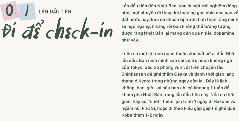 Ai cũng nên đi Nhật ít nhất 4 lần trong đời- Ảnh 1.