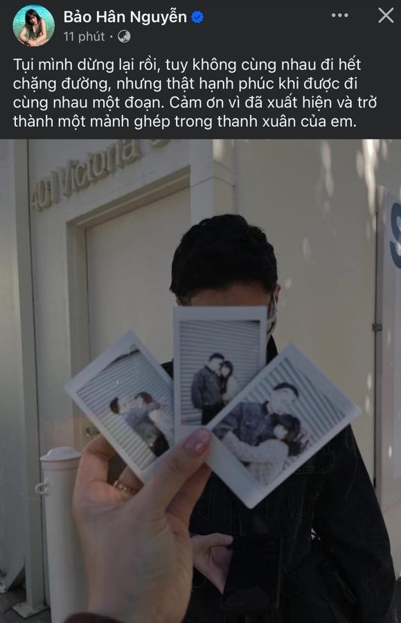 Thiếu gia đình đám xác nhận chia tay hot girl SN 2000: Mãi mãi là... 6 tháng- Ảnh 1.