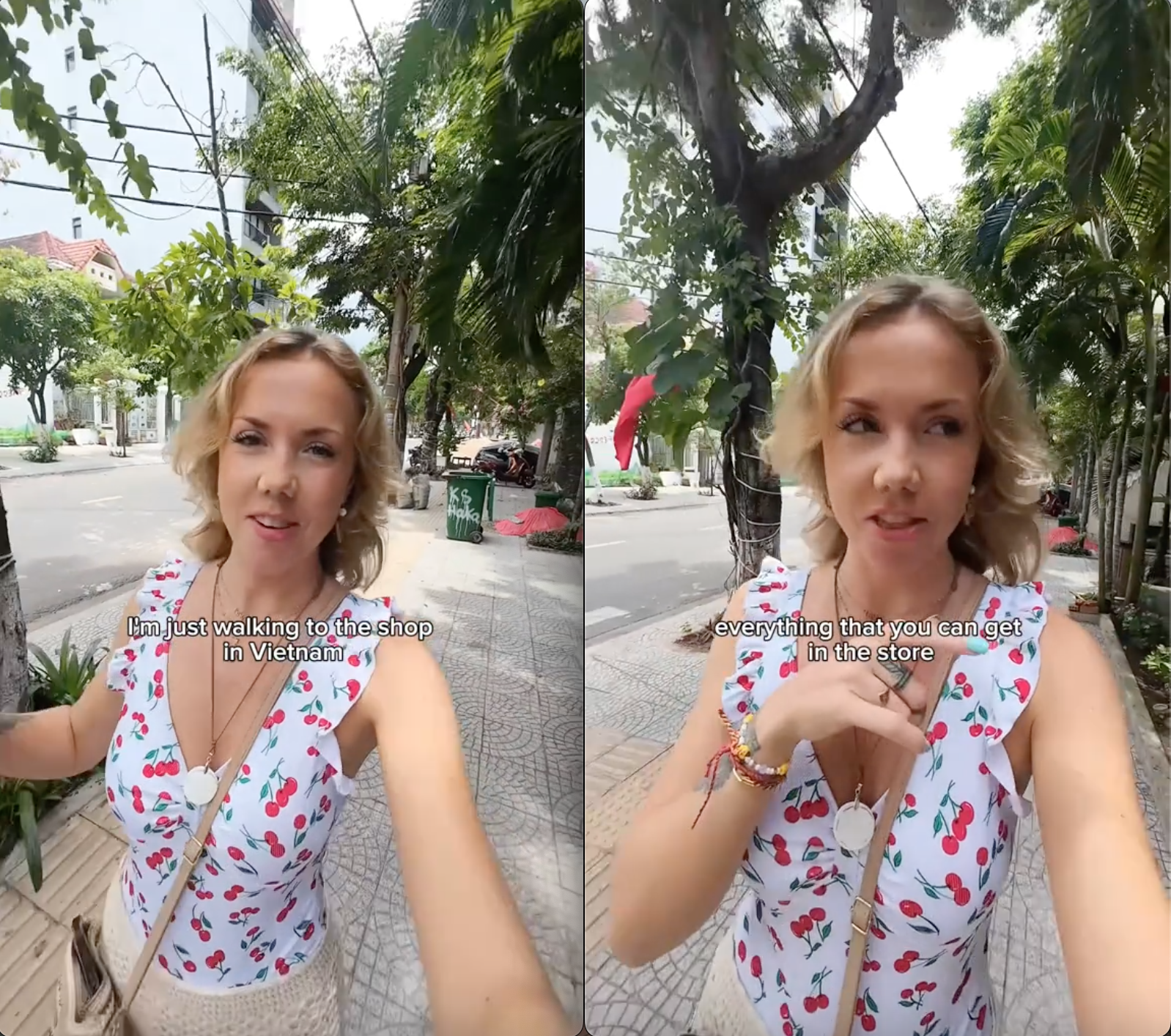 Khách Tây bất ngờ tìm ra "cửa hàng biết đi" ở Việt Nam nhưng điều khiến cô trầm trồ hơn cả là giá cả trong các siêu thị- Ảnh 1.