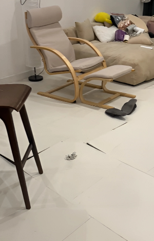 Cô gái hốt hoảng bỏ chạy lúc 2h sáng vì... sàn nhà bỗng nhiên 