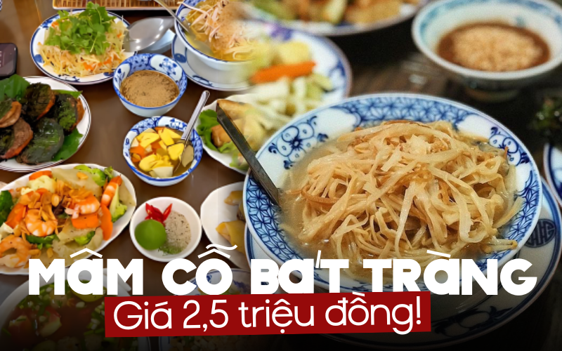 Mâm cỗ truyền thống giá 2,5 triệu đồng khiến dân mạng xôn xao: Người chê đắt, người cho rằng "phải có gu mới thấy được tinh túy ẩm thực"- Ảnh 2.