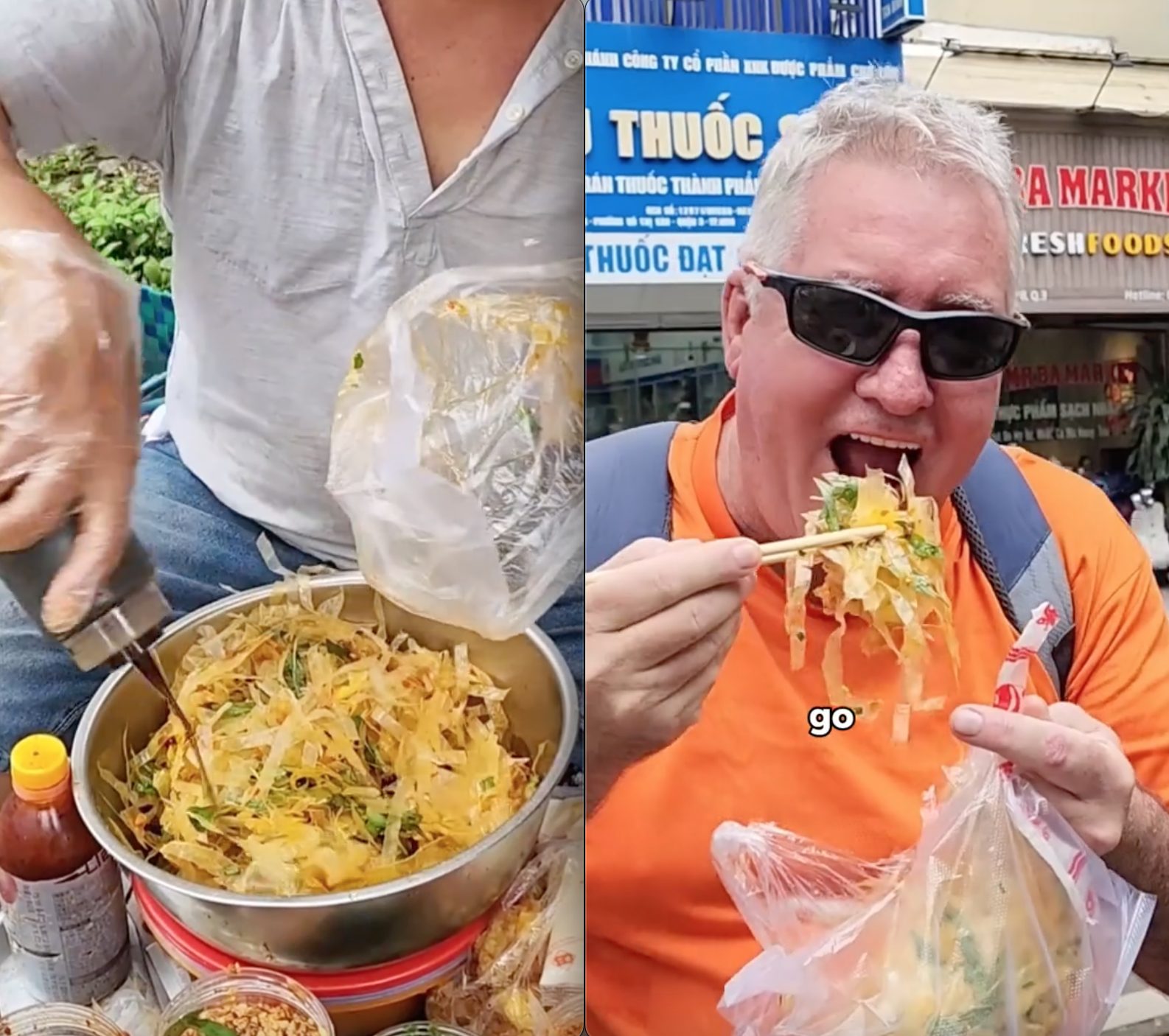 Khách Tây bất ngờ trước món ăn "được làm từ nilon" ở Việt Nam, dân mạng lại thấy lo lắng vì 1 lý do- Ảnh 3.