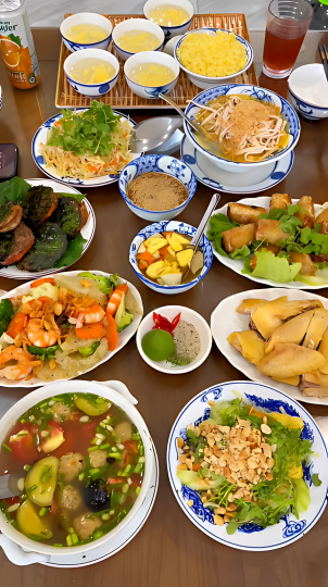 Mâm cỗ truyền thống giá 2,5 triệu đồng khiến dân mạng xôn xao: Người chê đắt, người cho rằng "phải có gu mới thấy được tinh túy ẩm thực"- Ảnh 7.