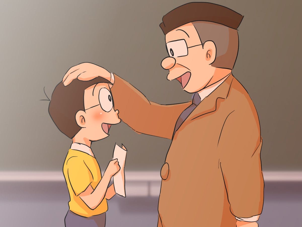 Gia cảnh thật sự của thầy giáo lớp Nobita và lý do ông luôn bảo vệ cậu? - Bí ẩn không phải fan Doraemon nào cũng biết- Ảnh 2.