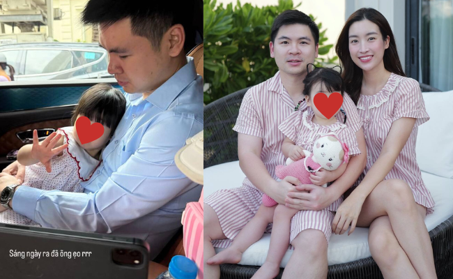 Ái nữ nhà Đỗ Mỹ Linh gây sốt với khoảnh khắc nằm gọn trong lòng Chủ tịch Hà Nội FC- Ảnh 1.