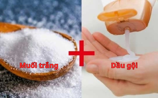 Trộn muối trắng với dầu gội, vấn đề "khó nói" của cả nam và nữ đều được giải quyết- Ảnh 1.