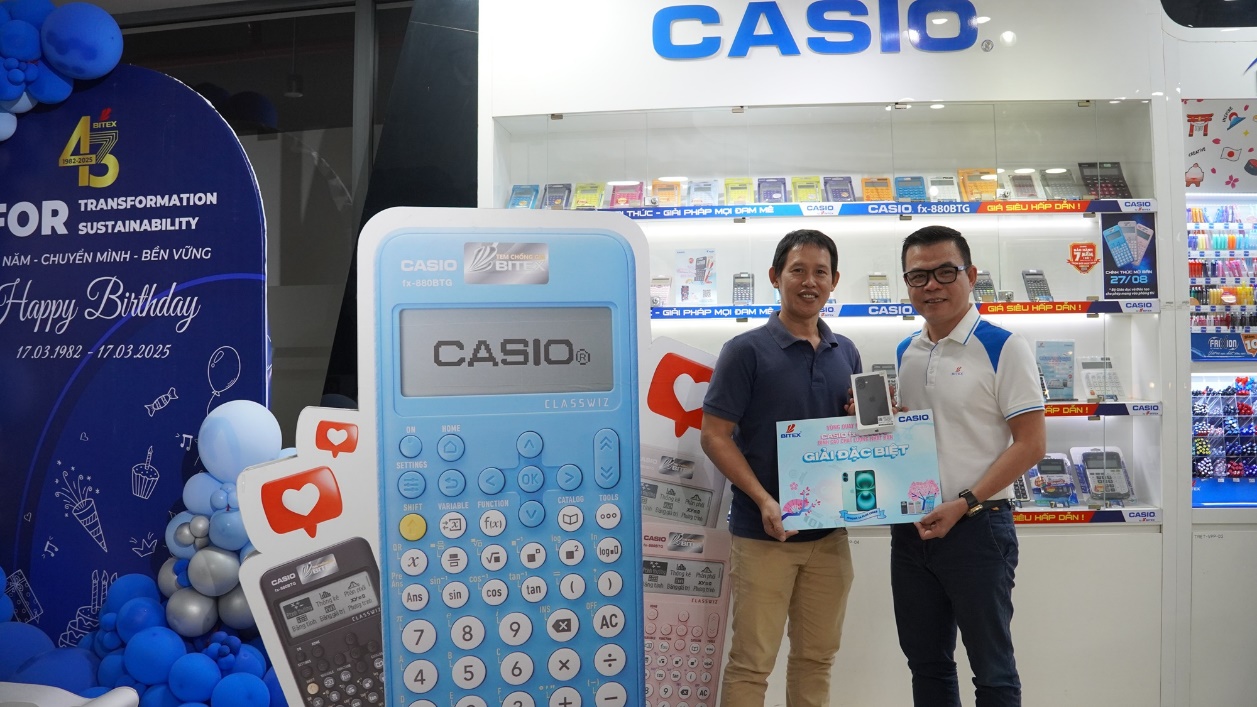 4 iPhone 16 Plus – 8 iPad đã có chủ! Liệu bạn có là người tiếp theo trong “Vòng quay may mắn” cùng Casio?- Ảnh 1.
