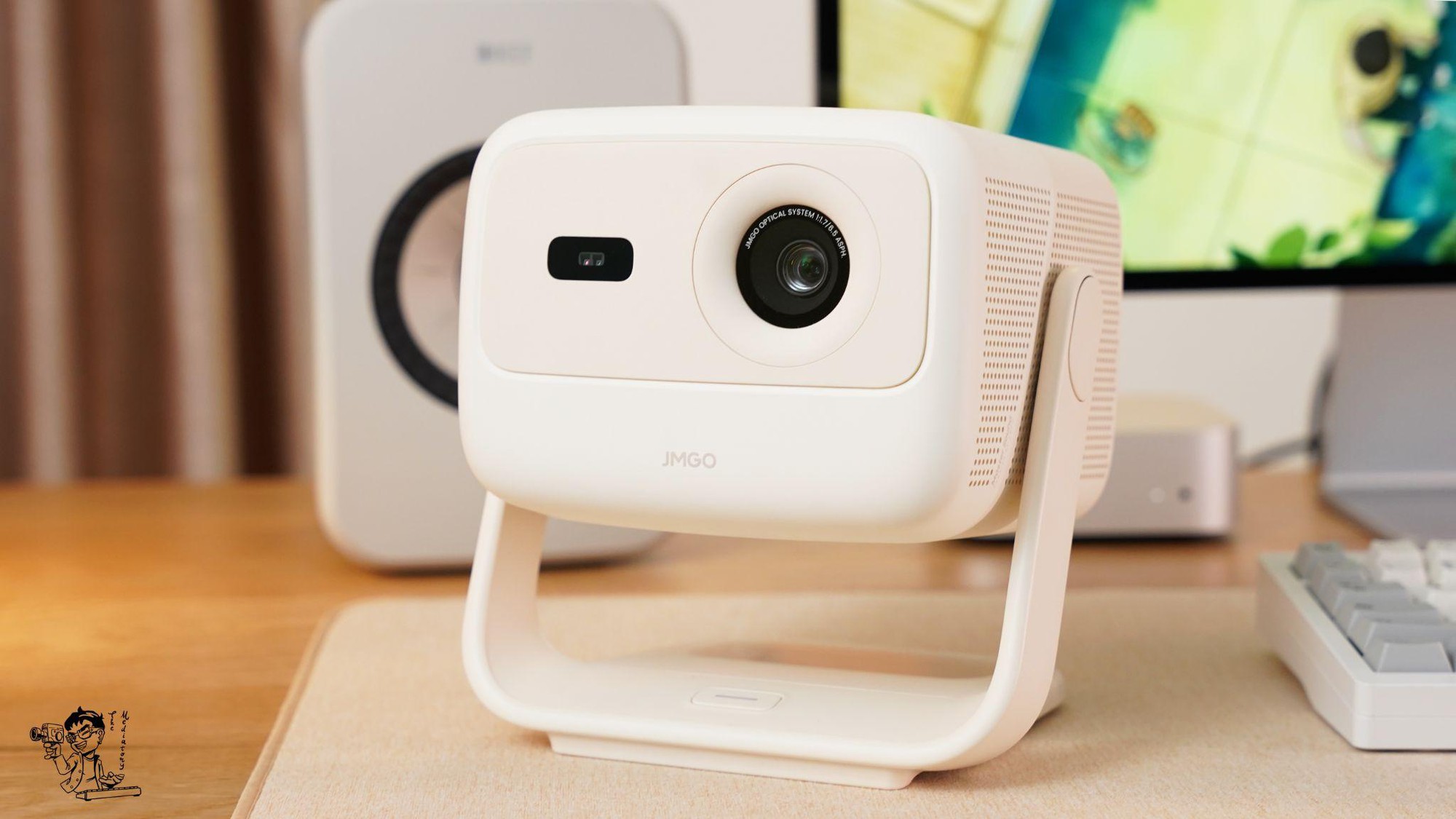 JMGO N1S Nano – Máy chiếu thông minh nhỏ gọn, cho những cô nàng yêu phim và thích chill- Ảnh 1.