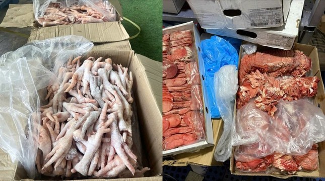Thu giữ hơn 2,5 tấn thực phẩm đông lạnh không rõ nguồn gốc ở Đà Lạt- Ảnh 2.