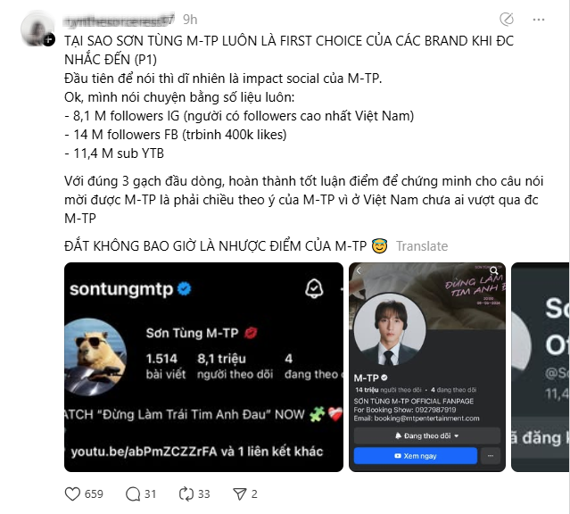 Fan Sơn Tùng M-TP và Soobin “khẩu chiến” căng đét vì chiếc túi LV 300 triệu đựng măng cụt- Ảnh 12.