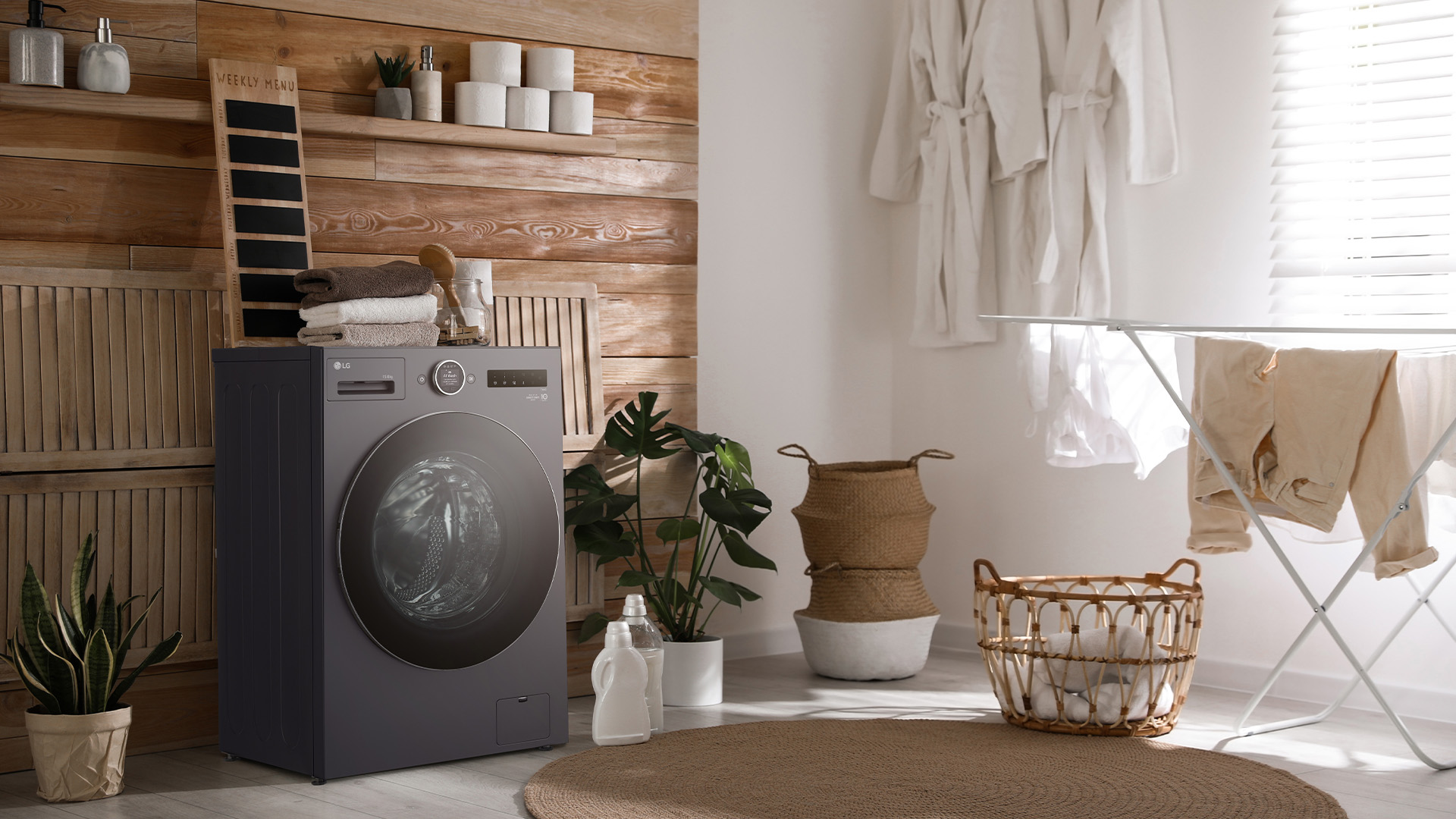 LG ra mắt mẫu máy giặt trang bị AI, màn hình cảm ứng, giá từ 19,19 triệu đồng- Ảnh 1. LG ra mắt mẫu máy giặt trang bị AI, màn hình cảm ứng, giá từ 19,19 triệu đồng- Ảnh 1.