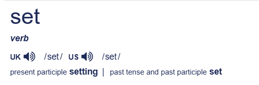 Đây là từ vựng "bá đạo" nhất trong tiếng Anh, có đến 430 nghĩa, chỉ 3 ký tự nhưng có thể miêu tả cả thế giới- Ảnh 1.