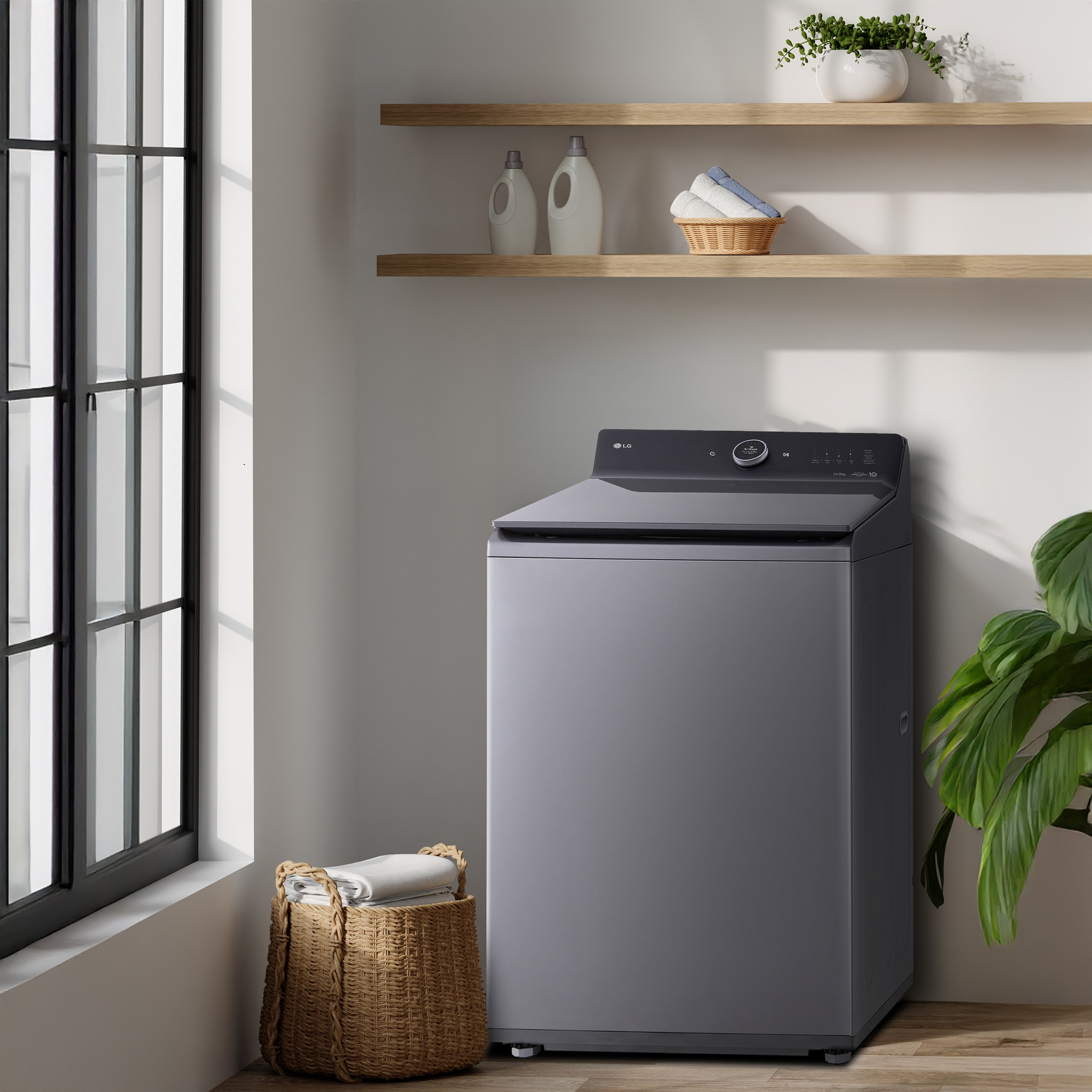 LG ra mắt mẫu máy giặt trang bị AI, màn hình cảm ứng, giá từ 19,19 triệu đồng- Ảnh 2. LG ra mắt mẫu máy giặt trang bị AI, màn hình cảm ứng, giá từ 19,19 triệu đồng- Ảnh 2.