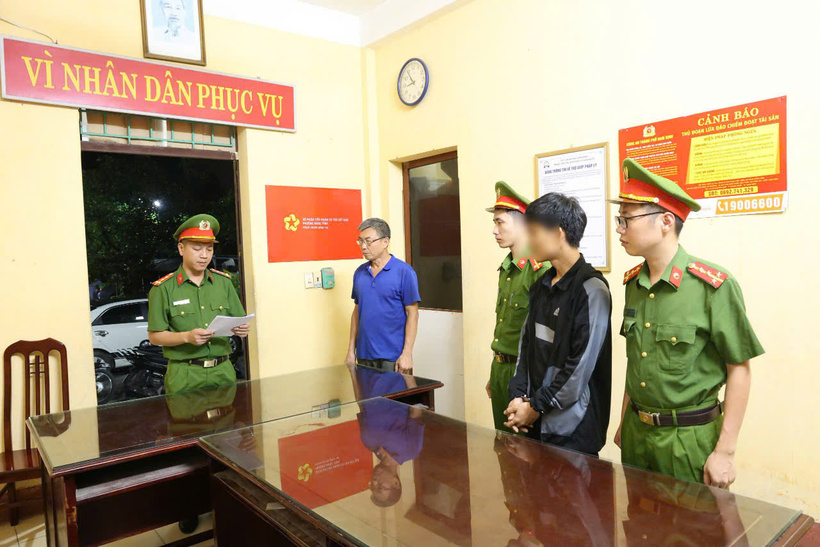 Tạm giữ nam thanh niên hành hung nhân viên y tế Bệnh viện đa khoa tỉnh Nam Định- Ảnh 1.