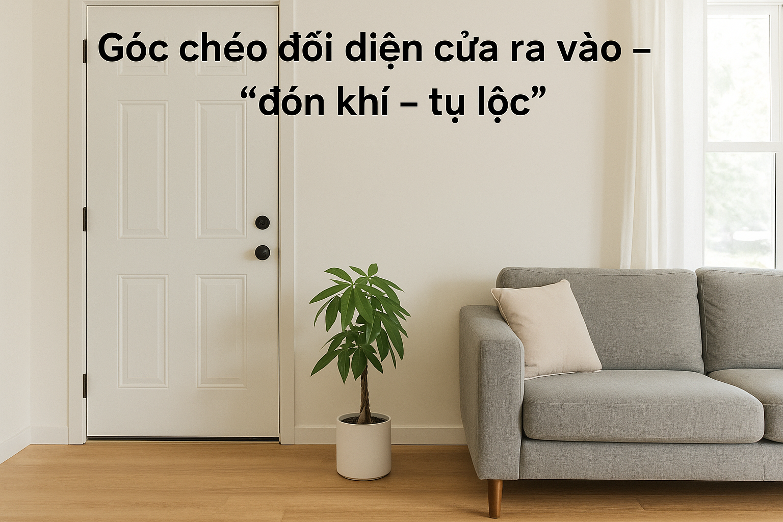 3 vị trí "hút lộc cực mạnh" trong phòng khách - chỉ cần đặt đúng một chậu cây nhỏ là nhà “sáng vận” ngay- Ảnh 1.