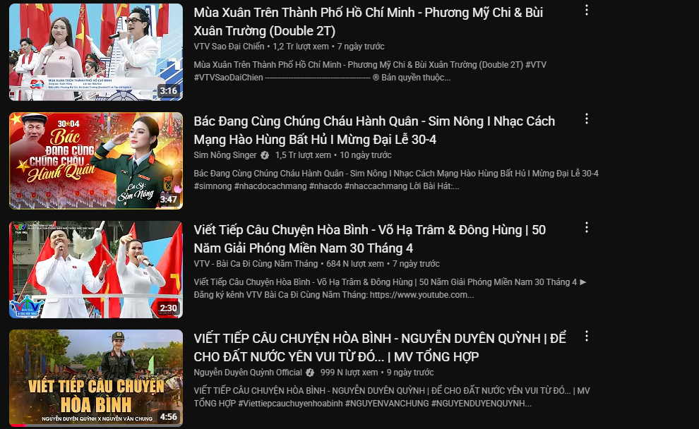 Màn trình diễn hit 3 tỷ view tại Đại lễ 30/4 nhanh chóng đạt 1 trending, Võ Hạ Trâm có động thái đặc biệt- Ảnh 6. Màn trình diễn hit 3 tỷ view tại Đại lễ 30/4 nhanh chóng đạt 1 trending, Võ Hạ Trâm có động thái đặc biệt- Ảnh 6.