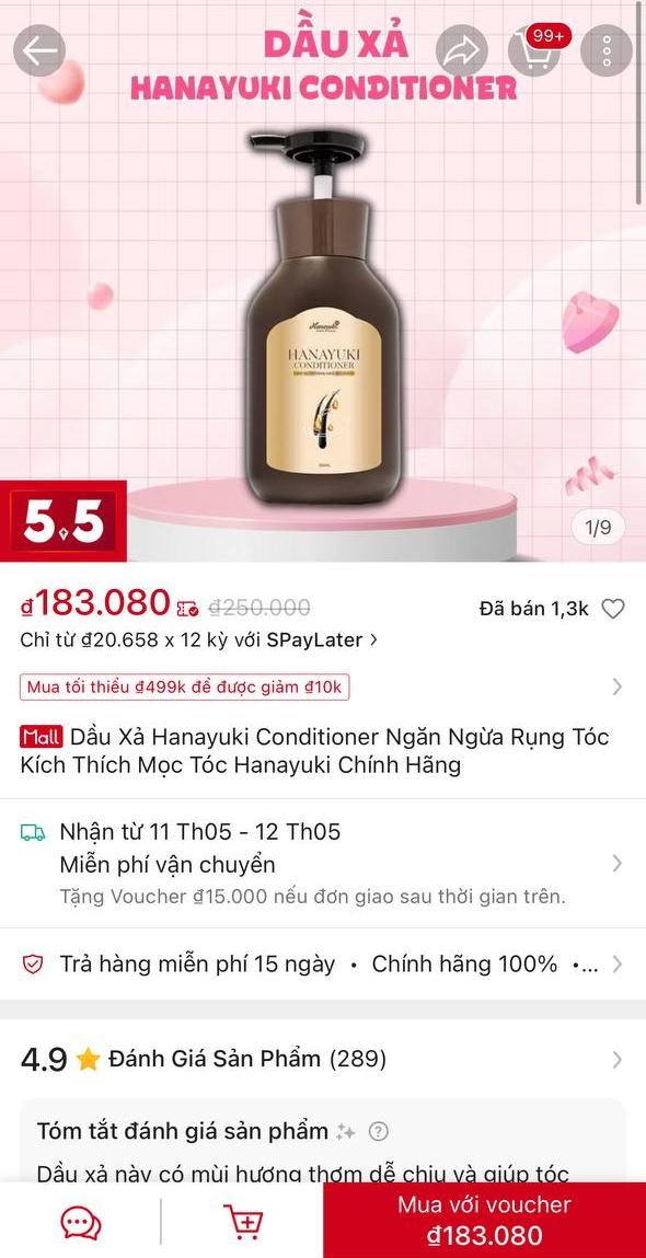 Dầu gội kém chất lượng của Đoàn Di Băng “bay màu” trên sàn TMĐT, nhưng trên TikTok Shop vẫn còn- Ảnh 7.