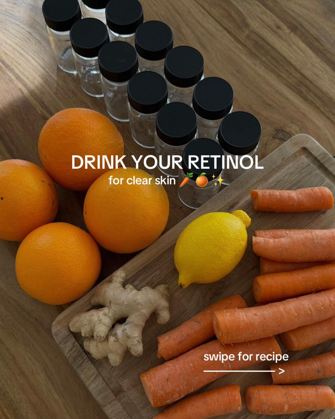 Món nước màu cam khiến loạt tín đồ beauty mê tít: Là retinol tự nhiên có đầy ở chợ, trẻ hóa da từ bên trong mà không lo kích ứng- Ảnh 10.