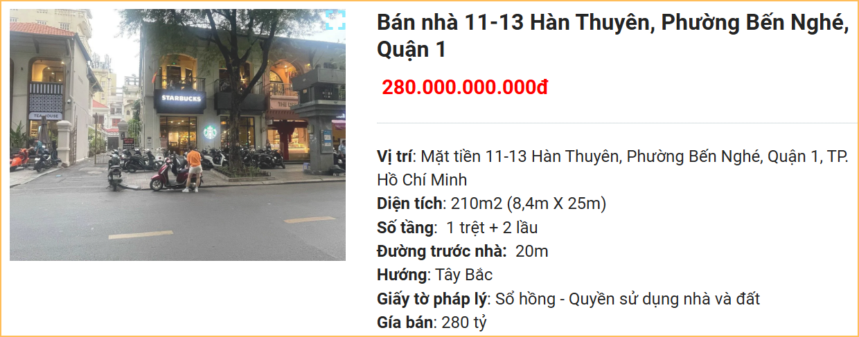 Mặt bằng Hàn Thuyên hot nhất Quận 1: Rao bán 630 tỷ 9 tháng không ai mua, giờ có người thuê, liệu giá có giảm?- Ảnh 3. Mặt bằng Hàn Thuyên hot nhất Quận 1: Rao bán 630 tỷ 9 tháng không ai mua, giờ có người thuê, liệu giá có giảm?- Ảnh 3.