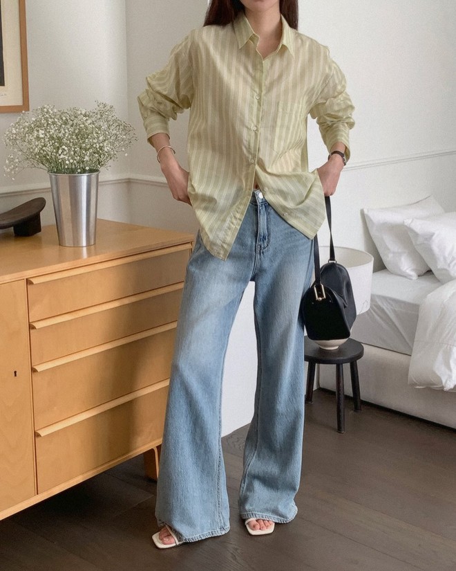 Chị em sẽ mặc đẹp hơn rất nhiều nếu phối 4 mẫu áo này với quần jeans- Ảnh 9.