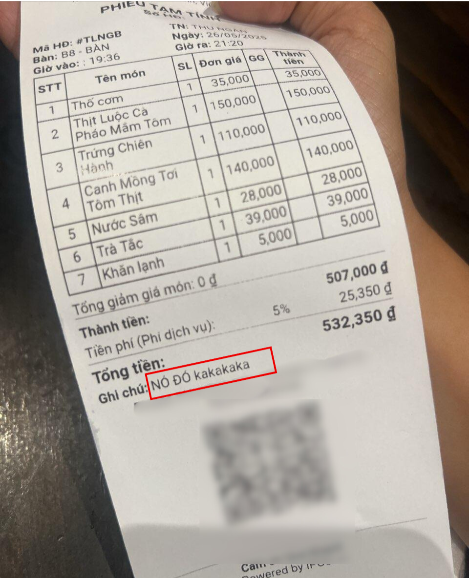 Cơm Quê Dượng Bầu chính thức lên tiếng về hành động khiến thực khách cảm thấy bị “giễu cợt”- Ảnh 1.