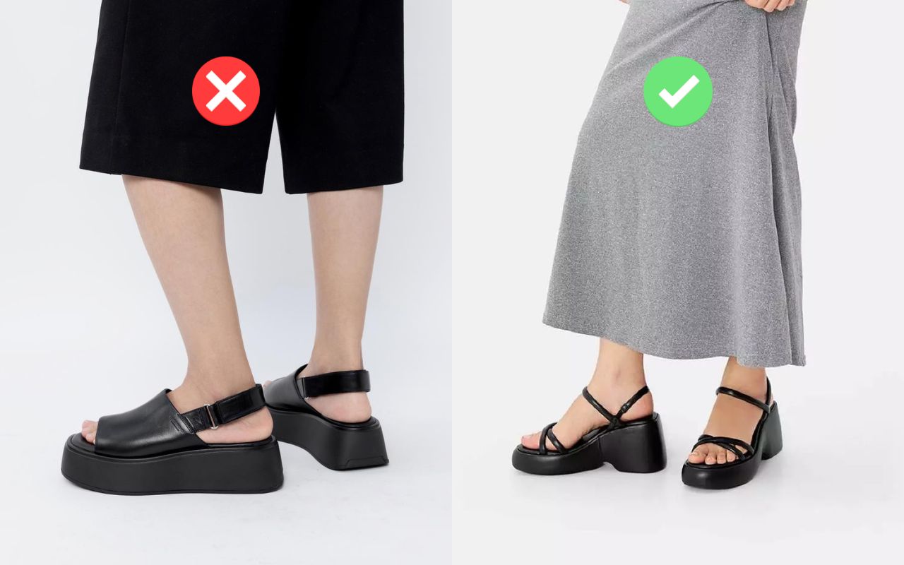 4 mẫu sandal khiến chân trông ngắn một mẩu, hội  chiều cao khiêm tốn nên né xa- Ảnh 3.