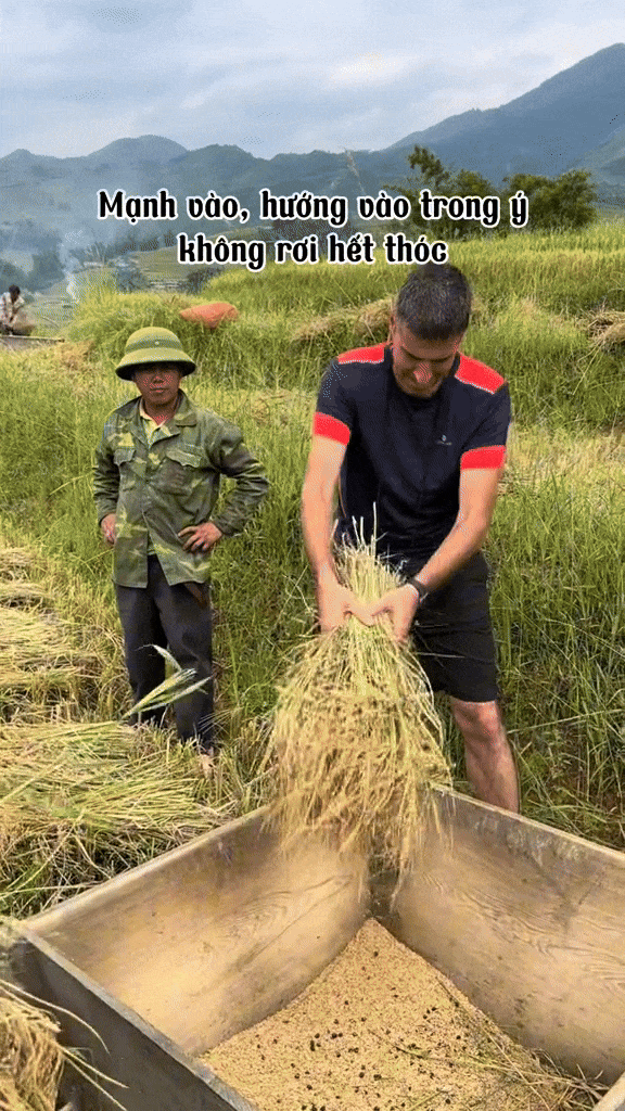 Khách Tây không ngại khó, không ngại bẩn, thích thú với trải nghiệm nhiều người Việt cũng không biết làm- Ảnh 4.
