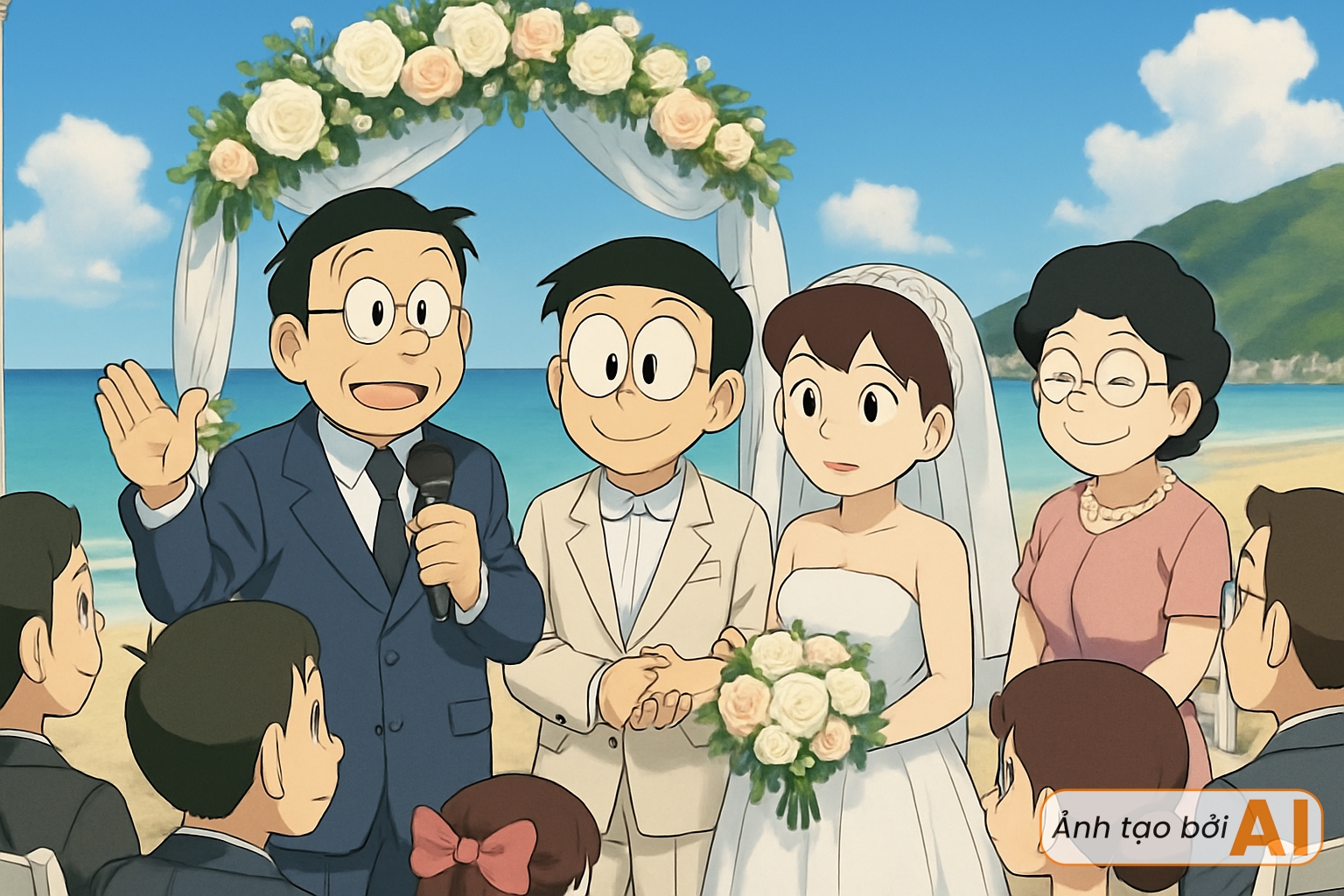 Nobita và Shizuka đến Việt Nam tổ chức đám cưới ở "resort đắt nhất nước" sẽ như thế nào?- Ảnh 3.