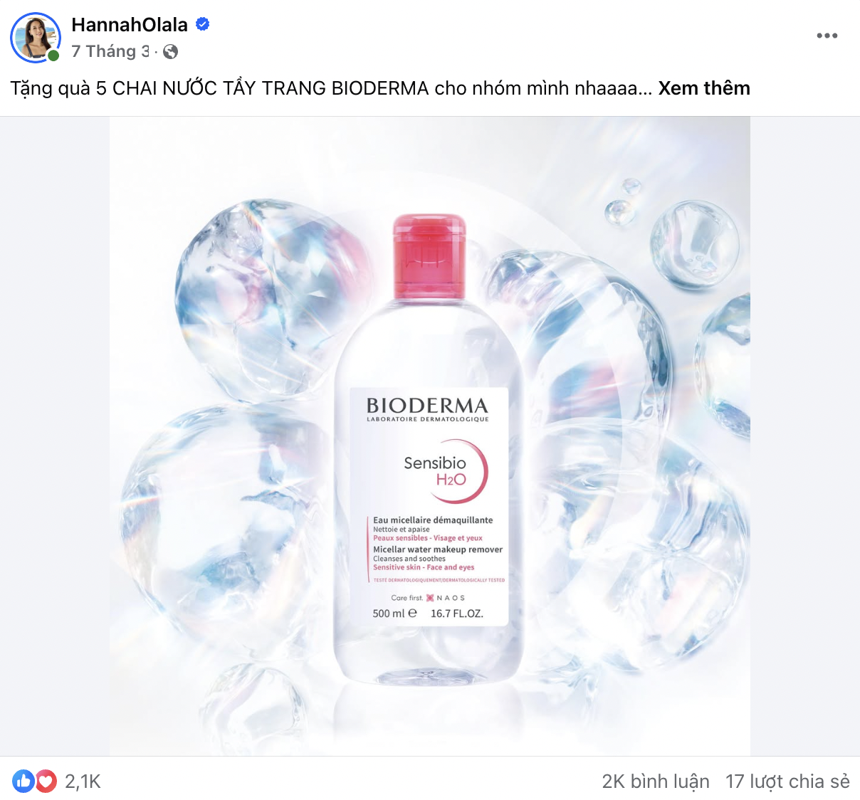 Hannah Olala có động thái nóng sau khi Bioderma bị thu hồi giấy phép- Ảnh 3.