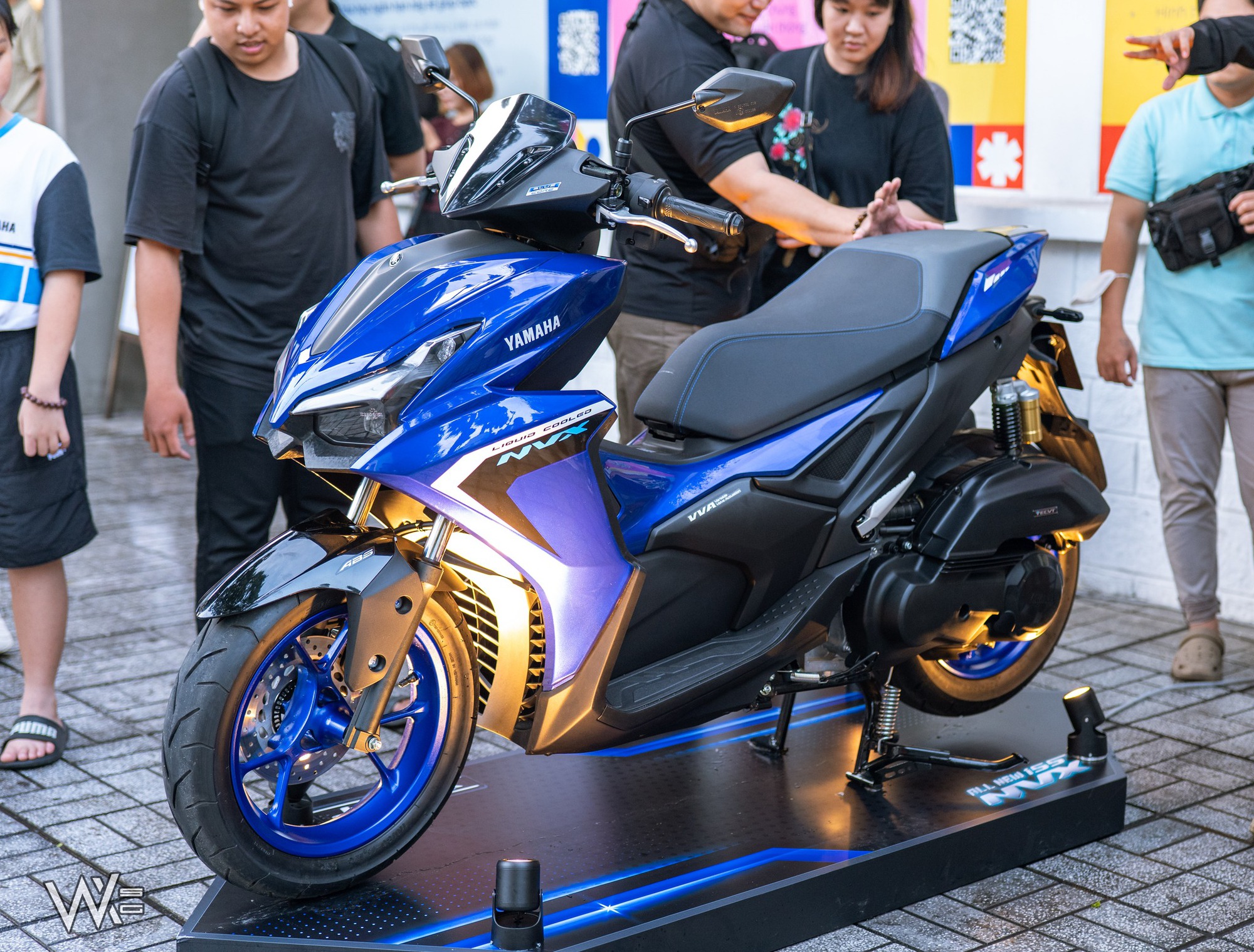 Yamaha NVX 2025 lần đầu trưng bày tại VN: Nhiều công nghệ mới, kỳ vọng giá tốt để đối đầu Air Blade- Ảnh 2.