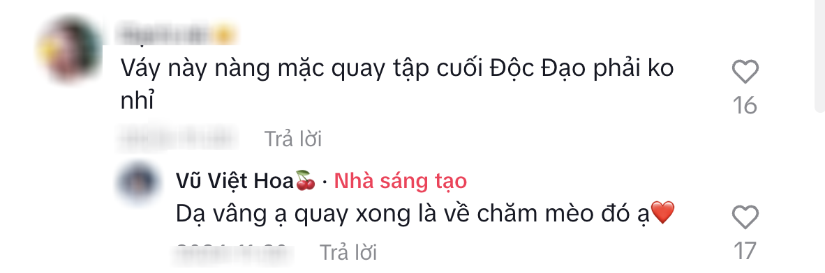 Nữ chính xinh nhất Độc Đạo khoe căn 