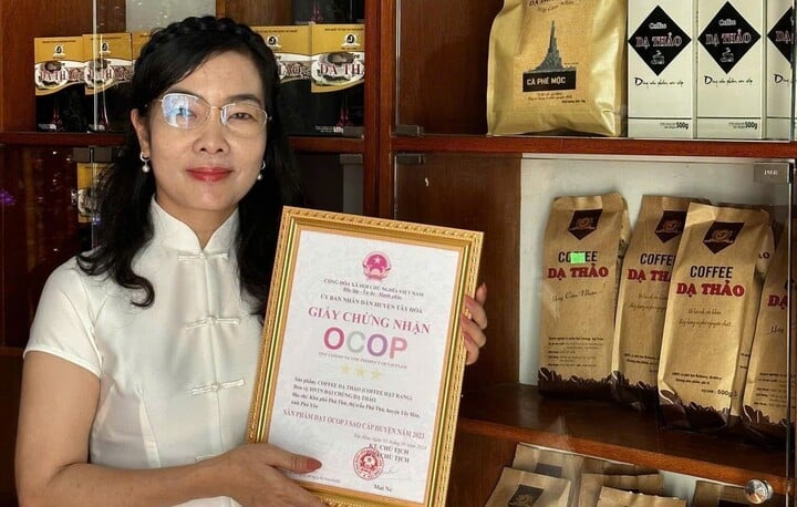 Cà phê Dạ Thảo bán 17 tấn hàng giả: Từng được vinh danh sản phẩm OCOP 3 sao- Ảnh 1.