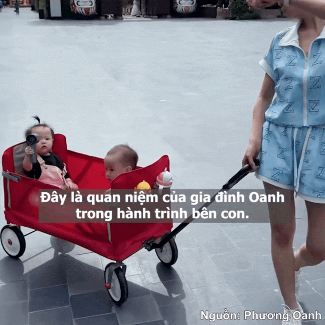 Vợ chồng Phương Oanh và Shark Bình chăm con sinh đôi cực khéo: Mới 1 tuổi đã cho học bơi, cuối tuần đều 