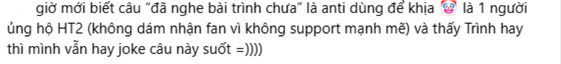 “Nghe bài TRÌNH chưa?” - Thế hệ cợt nhả biến bài rap diss của HIEUTHUHAI thành trò đùa toxic nhất Vpop- Ảnh 13.