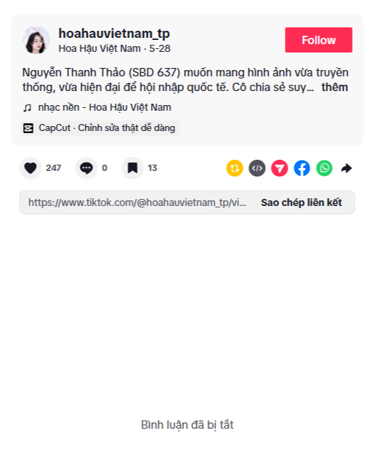 Nguyễn Thanh Thảo - thí sinh Hoa hậu Việt Nam lên tiếng về quá khứ nóng trên mạng, là ai?- Ảnh 8.
