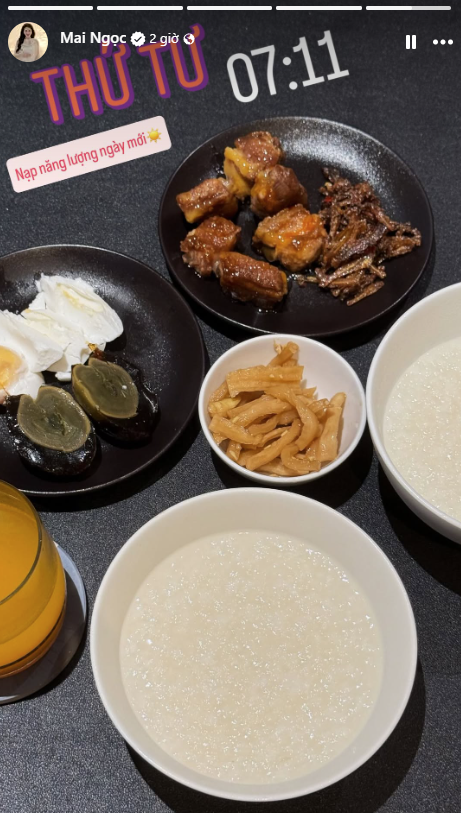 MC Mai Ngọc bận rộn chăm con nhỏ, vẫn khéo léo chuẩn bị “cơm ngon canh ngọt”, bảo sao chồng doanh nhân mê mệt- Ảnh 2.
