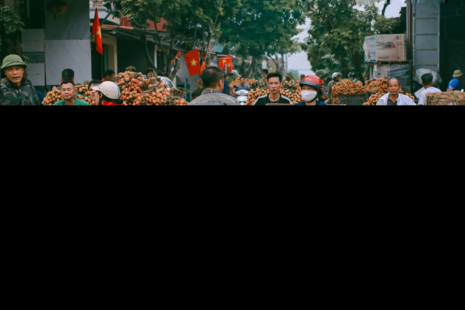 Cảm nhận niềm vui lao động qua bộ ảnh người dân thu hoạch vải- Ảnh 4. Cảm nhận niềm vui lao động qua bộ ảnh người dân thu hoạch vải- Ảnh 4.
