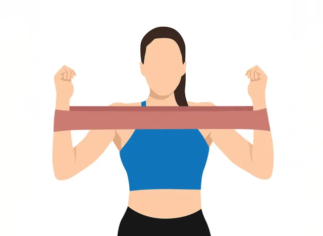 Phụ nữ sau tuổi 40 có nhiều mỡ nách chỉ cần 1 chiếc dây để thực hiện 6 động tác: Đảm bảo sớm gọn đẹp như được hút mỡ nách- Ảnh 3.