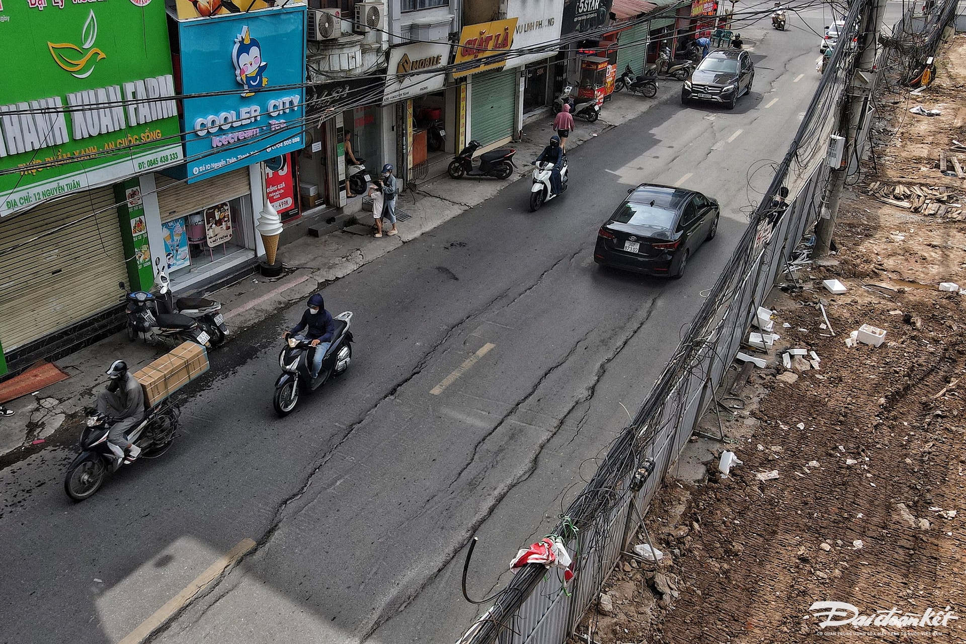 Hà Nội: Xảy ra hiện tượng sụt lún khi thi công đường Nguyễn Tuân- Ảnh 6.