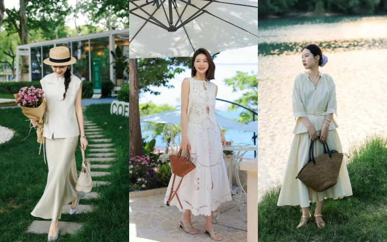 Váy dài + giày bệt: Combo gây "nghiện" nhất mùa hè năm nay!- Ảnh 1.