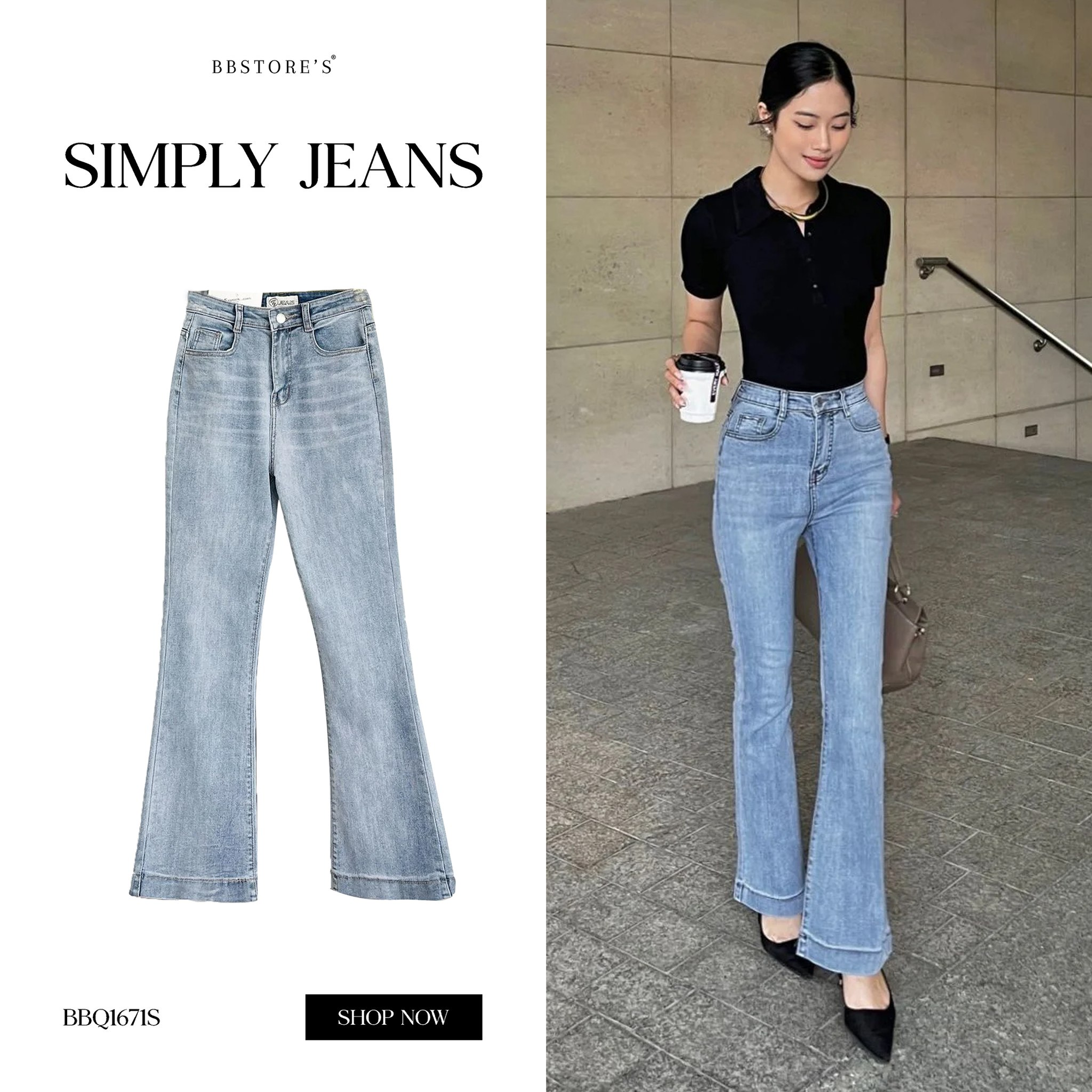 Kiểu quần jeans dành cho phụ nữ tuổi 35+: Tôn dáng, hack chân dài, mặc lên là sang chảnh- Ảnh 10.