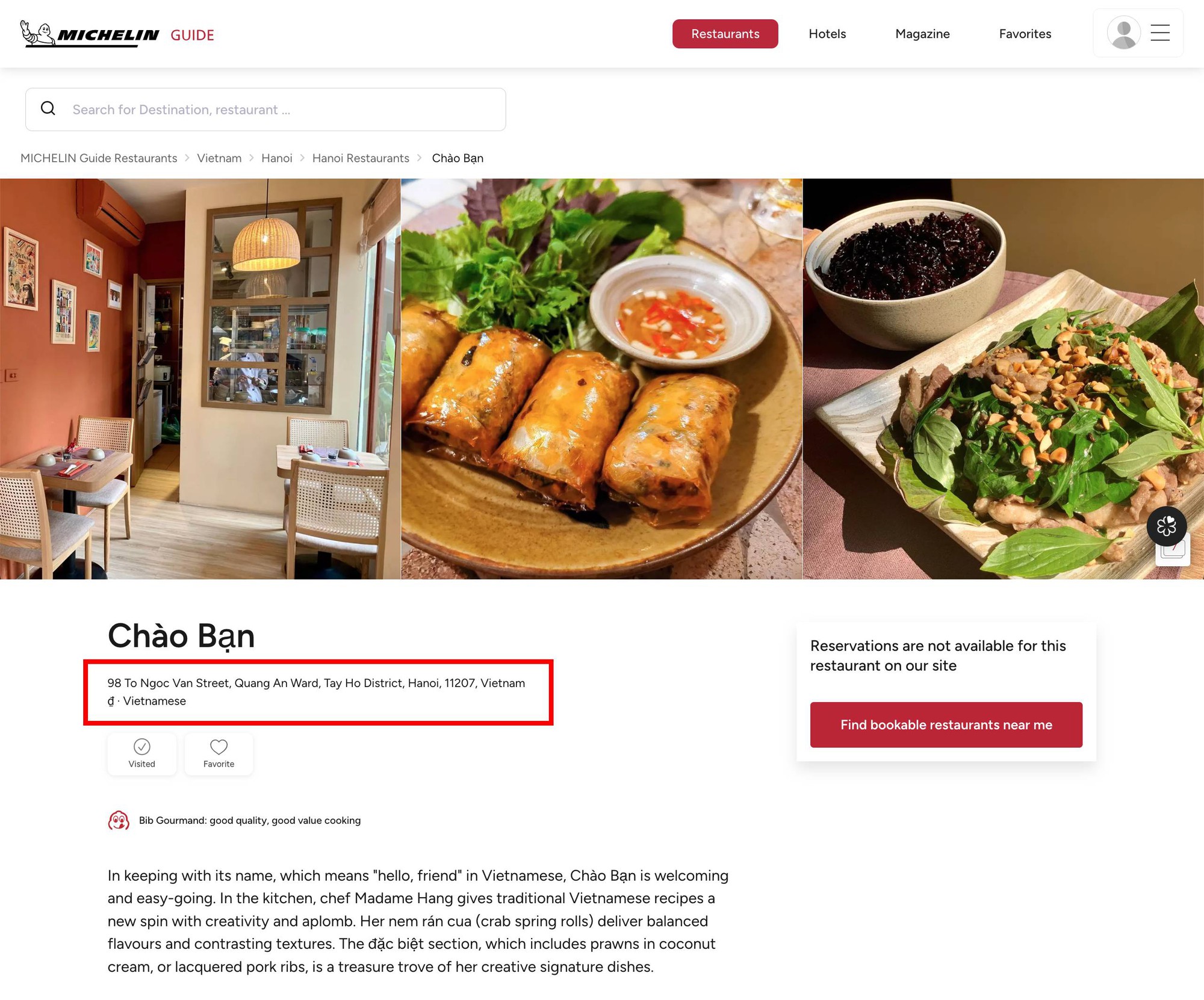 Chuyện lạ MICHELIN: 2 nhà hàng cùng tên ở Hà Nội đều treo danh hiệu Bib Gourmand, đại diện các bên nói gì?- Ảnh 9.