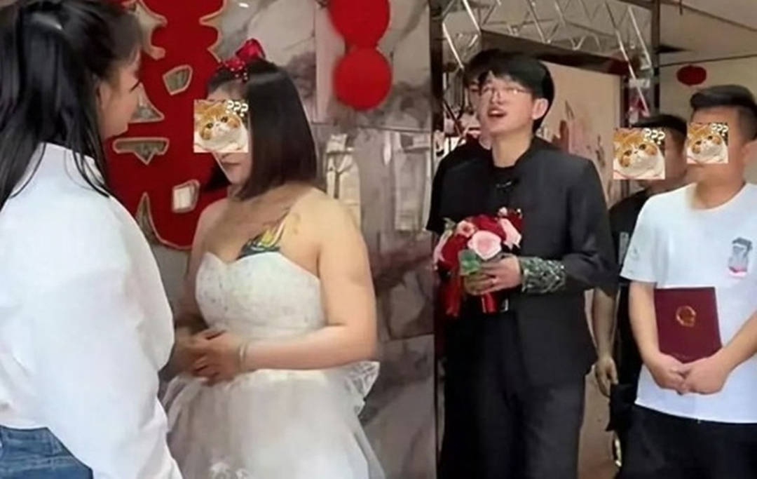 Đang làm đám cưới thì phát hiện "bí mật động trời" về cô dâu, chú rể "quay xe"- Ảnh 1.