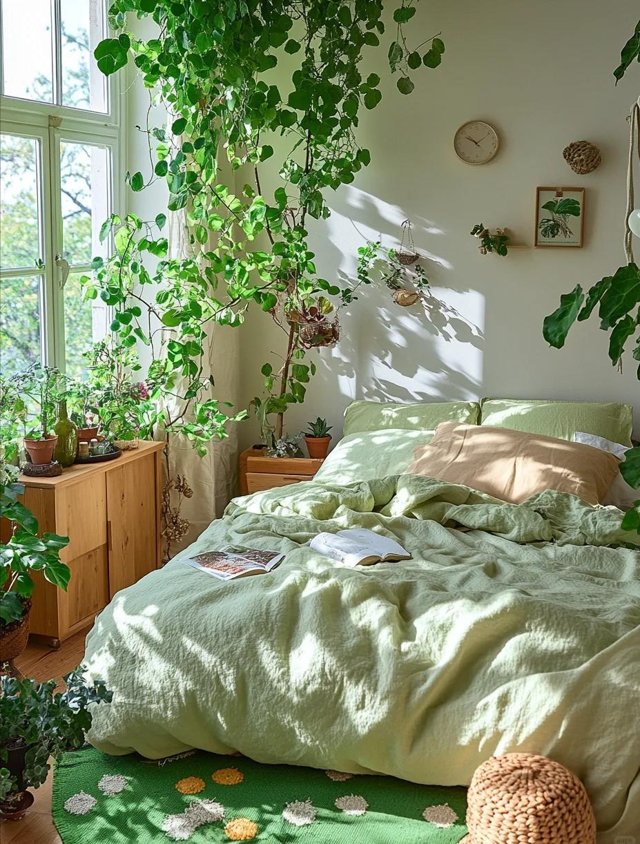 Cặp đôi biến nhà cũ 102m² thành "vườn xuân" với chưa đến 30 triệu đồng chỉ nhờ một màu sơn- Ảnh 11.