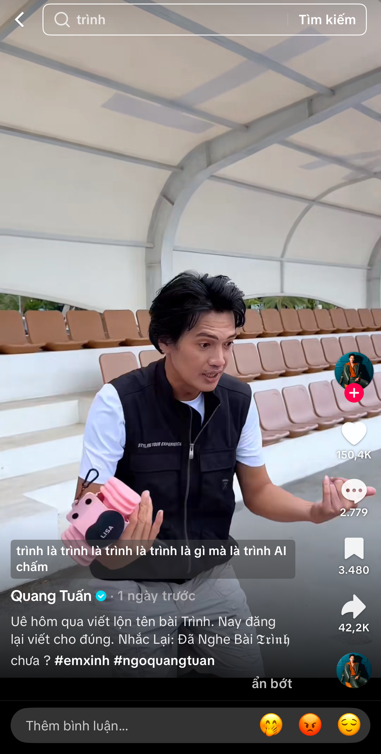 Sốc với 