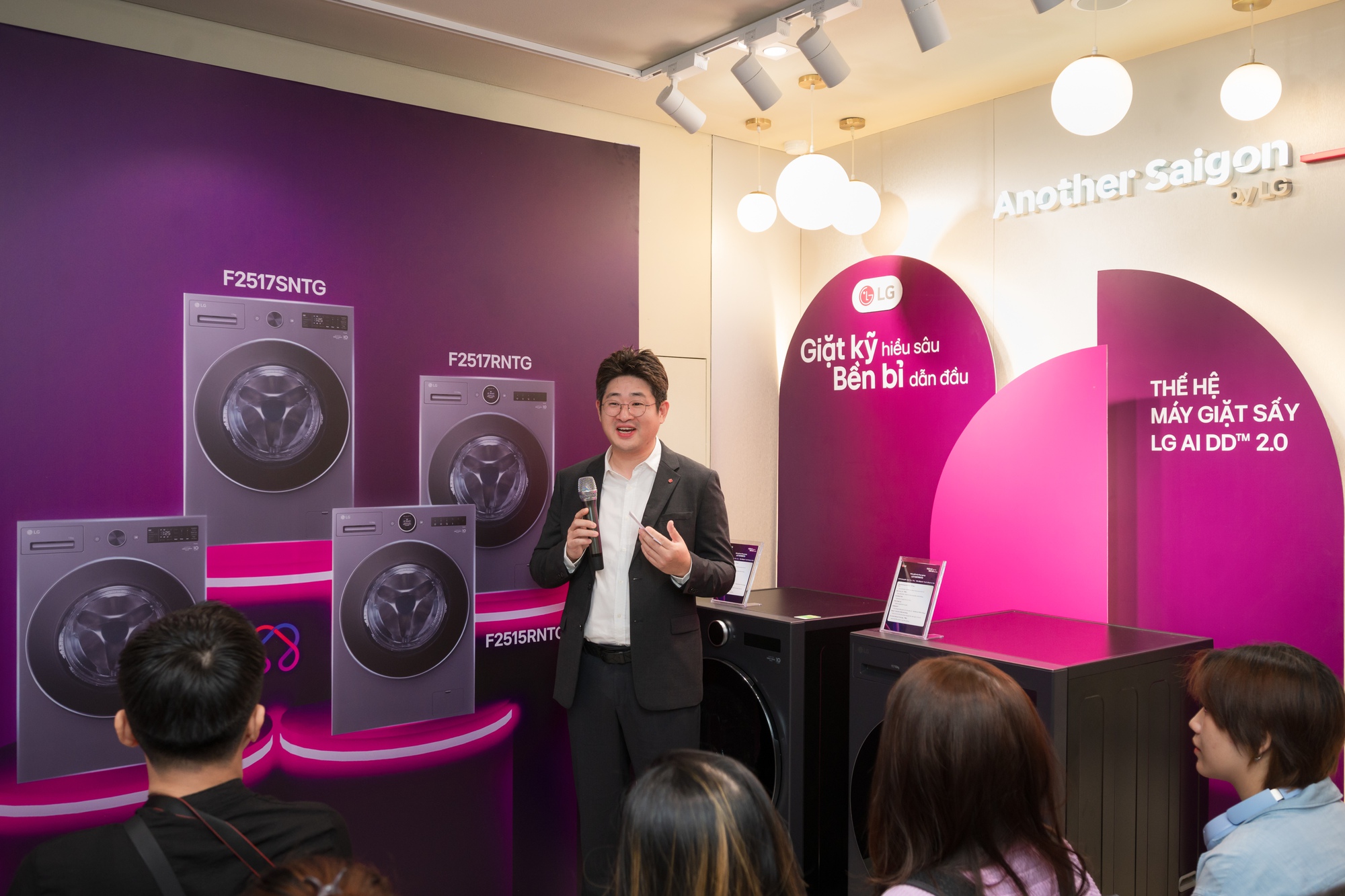 LG ra mắt loạt máy giặt mới: "Thấu cảm" như người giặt, thiết kế gọn cho nhà phố- Ảnh 3.