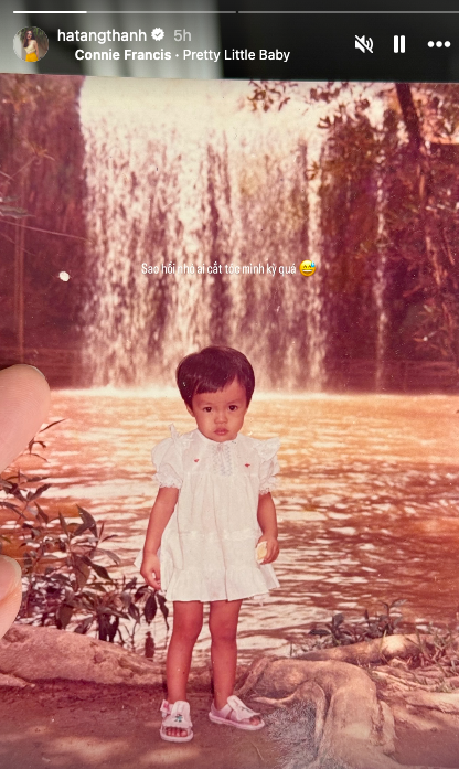 "Nàng dâu hào môn" Tăng Thanh Hà khoe ảnh hồi bé, hoá ra ngọc nữ một thời lại có diện mạo thế này- Ảnh 1.