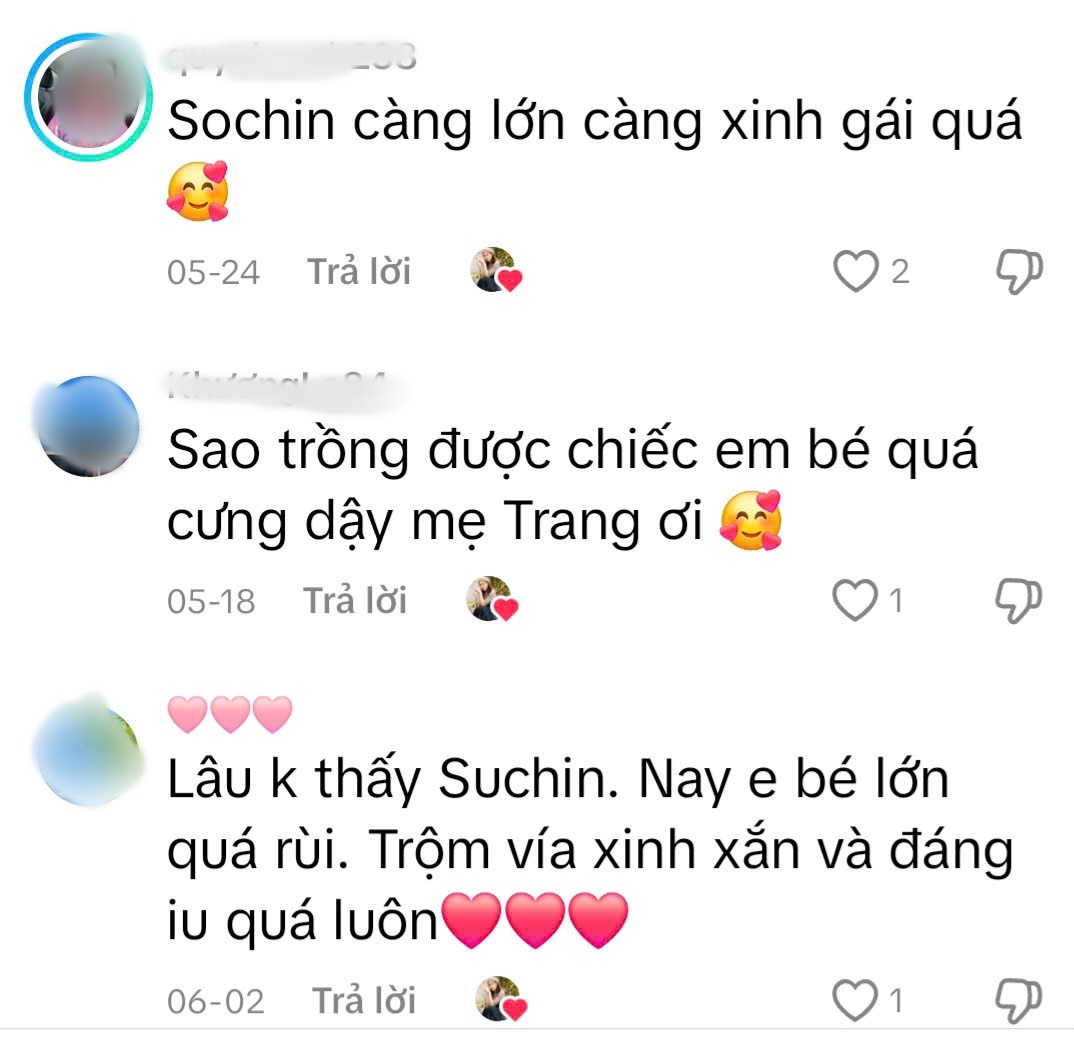 Hot mom Đàm Thu Trang khoe ảnh 