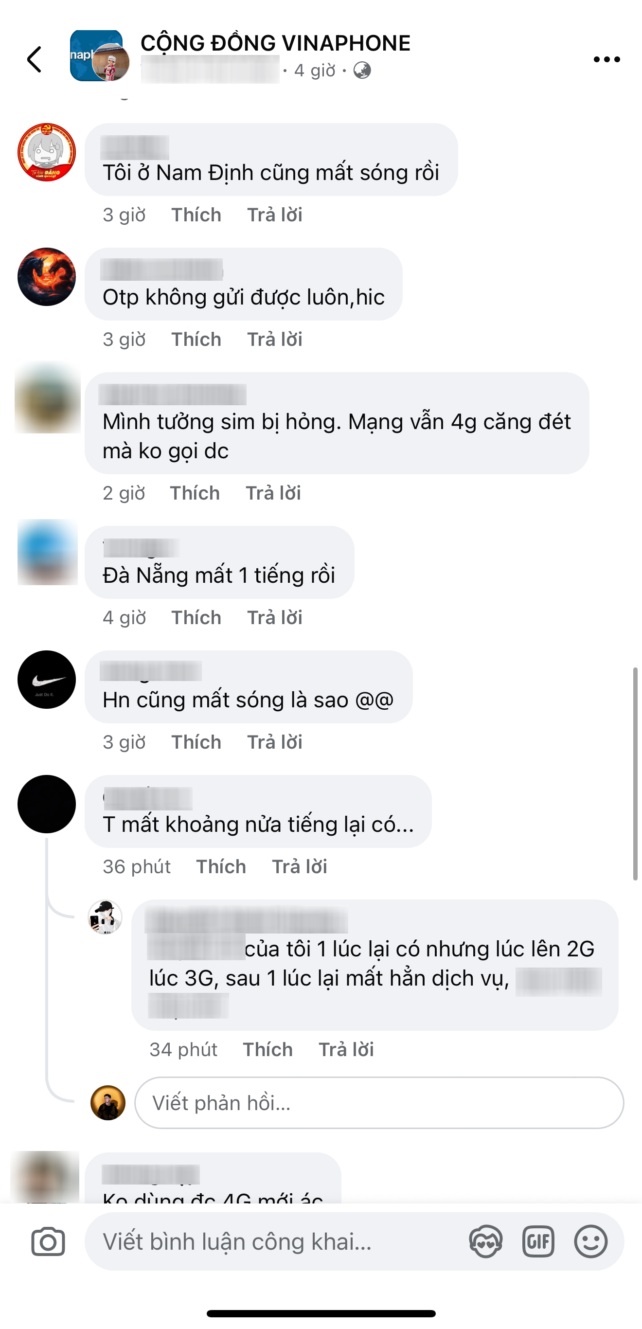 VinaPhone gặp sự cố trên cả nước, người dùng "than trời" vì mất sóng- Ảnh 2.